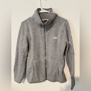 Old Navy Gray Full-Zip Sweatshirt
